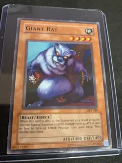Giant Rat Yu-Gi-Oh! Card - Image 1