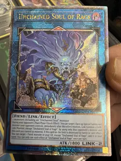 Yu-Gi-Oh! Unchained Soul of Rage (Quarter Century Secret Rare) T23 - Image 1