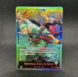 Roronoa Zoro & Sanji - ST12-001 - Leader - English - One Piece CCG - Image 1