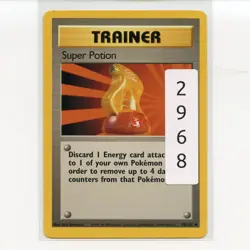 Pokemon TCG Super Potion 090/102 WotC Base Set Unlimited Regular Card EN-LP 1999 - Image 3