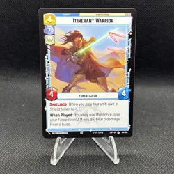 Itinerant Warrior 048/264 Star Wars Unlimited TCG Card LOF NM Regular - Image 1