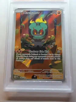 Marshadow 146/132 Pokemon TCG Mega Evolution Illustration Rare GEM MINT PSA 10 - Image 2