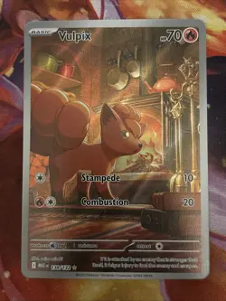 Vulpix - 138/132 Pokemon Mega Evolution - Illustration Rare NM - Image 1