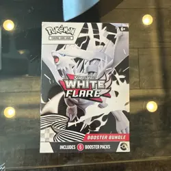 Pokemon Scarlet & Violet White Flare Booster Bundle Box with 6 Booster Packs - Image 1