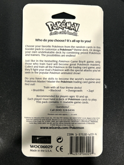 1999 Pokemon Unlimited Base Set Factory Sealed Blister Pack Blastoise - Image 2