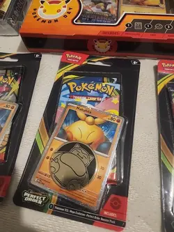 Pokemon Day 2026 Collection Box 30th Anniversary SEALED Lot PLUS 5 BOOSTER PACKS - Image 3