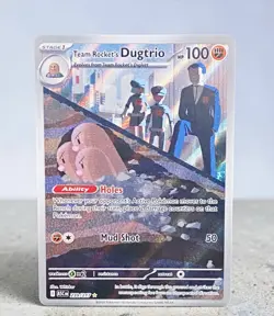 Pokemon Team Rockets Dugtrio #239/217: Ascended Heroes (Read Description) 🔥 - Image 1
