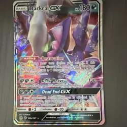 The Pokemon Company Darkrai GX 088A/147 Alternate Art Promo Holo English - Image 1