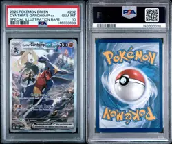 Cynthia's Garchomp ex 232/182 PSA 10 Pokemon 2025 SIR Destined Rivals SV10 - Image 3