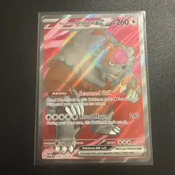 Pokemon Bloodmoon Ursaluna ex #202/167 Ultra Rare Holo Twilight Masquerade NM - Image 1