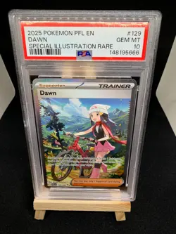 Pokemon Dawn 129/094 SIR Phantasmal Flames Graded PSA 10 - Image 1