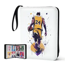 400 Pockets Basketball Card Binder for Basketball Trading Cards Collectors - Image 1