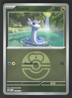 Dratini 150/217 Love Ball Pokemon TCG ME: Ascended Heroes NM - Image 1