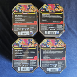 Pokemon TCG Mega Charizard Ex X & Y Tins x4 🔥FACTORY PRISTINE 🚀 FREE SHIPPING - Image 4