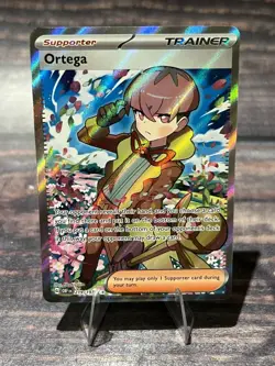 Pokemon Ortega Ultra Rare SV03: Obsidian Flames 219/197 NM - Image 1