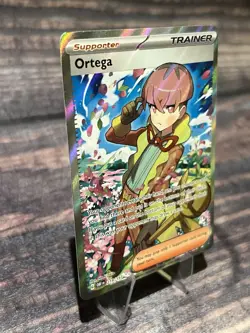 Pokemon Ortega Ultra Rare SV03: Obsidian Flames 219/197 NM - Image 2