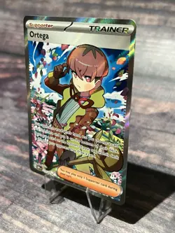 Pokemon Ortega Ultra Rare SV03: Obsidian Flames 219/197 NM - Image 3