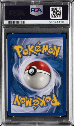 2002 POKEMON LEAGUE PROMO BLACK STAR #44 MAGMAR PSA 8 - Image 2