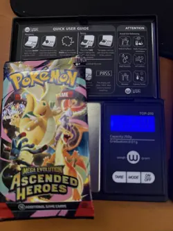 EXTREMELY HEAVY! 22.78g GOD PACKUUU Ascended Heroes Pokemon TCG Booster (SEALED) - Image 1