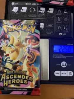 EXTREMELY HEAVY! 22.78g GOD PACKUUU Ascended Heroes Pokemon TCG Booster (SEALED) - Image 2