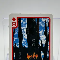Devimon Digimon Adventure TV Magazine Trump Playing Card Diamonds 9 TCG Japan - Image 4