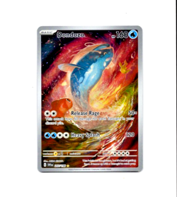 Pokemon Scarlett & Violet Base DONDOZO 207/198 Illustration Rare Holo MINT-NM - Image 1
