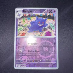 Gengar 094/165 Pokemon Scarlet & Violet 151 Reverse Holo Mint ! - Image 2