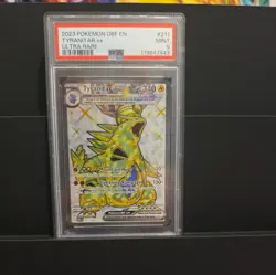Tyranitar Ex Pokemon Obf En-Obsidian Flames 211 NM PSA 9 - Image 1