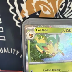 Pokemon Leafeon Sv: Scarlet & Violet Promo 170 Cosmos Holo 120 HP English - Image 2