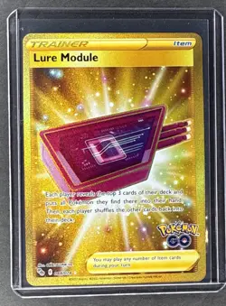 Lure Module - 088/078 Pokemon GO Gold Trainer - NM/MINT - Image 1