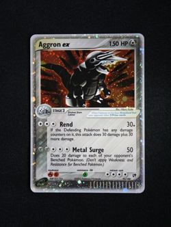Pokemon Aggron EX 95/100 Holo Sandstorm (Near Mint) - Image 1
