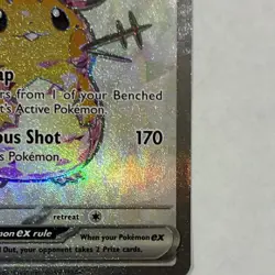 Pokemon Dedenne ex 239/193 Paldea Evolved Full Art Holo Ultra Rare 170HP - Image 4