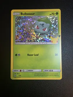 Bulbasaur - 1/25 - Pokemon McDonald's 25th Anniversary Holo 2021 - Image 1