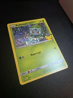 Bulbasaur - 1/25 - Pokemon McDonald's 25th Anniversary Holo 2021 - Image 2