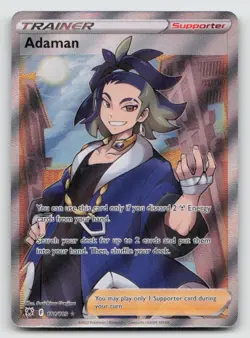 Pokemon Adaman 181/189 Full Art Astral Radiance Ultra Rare NM - Image 1