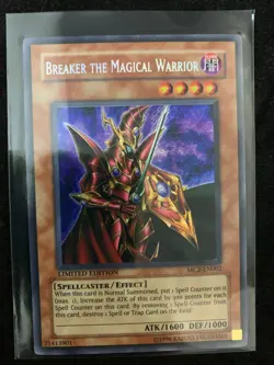 Yu-Gi-Oh TCG Card Breaker the Magical Warrior - MC2-EN002 Limited Edition - Image 1