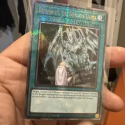 Yugioh Return of the Dragon Lords - RA03-EN060 - Quarter Century Secret Rare - Image 2