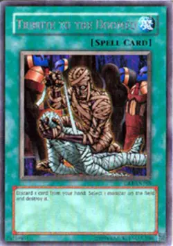 1x (HP) Tribute to The Doomed - DB1-EN165 - Rare - Unlimited Edition YuGiOh - Image 1