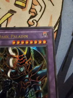 Dark Paladin MFC-105 1st Edition Ultra Rare MP (Misprint Art) - Image 3