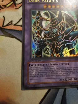 Dark Paladin MFC-105 1st Edition Ultra Rare MP (Misprint Art) - Image 4