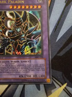 Dark Paladin MFC-105 1st Edition Ultra Rare MP (Misprint Art) - Image 5