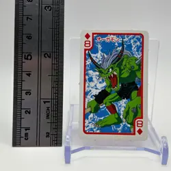 Ogre Digimon Adventure TV Magazine Trump Playing Card Diamonds 8 TCG Japan - Image 2