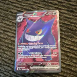 Pokemon Full Art Holo Card Lot 8 Cards Gengar EX, Cassiopeia, Litten, Minun - Image 4