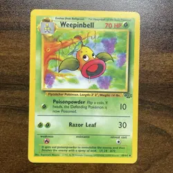 Weepinbell #48/64 Jungle Lightly played - Pokemon Card - Image 1