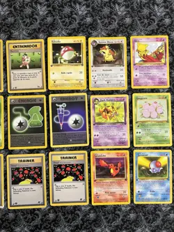 1st Edition Pokemon Lot 21 Cards Vintage French/English/Spanish - Image 3