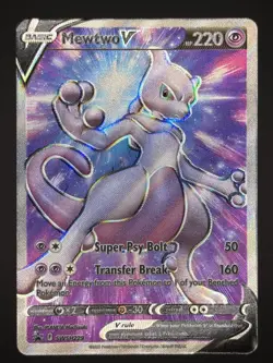 Mewtwo V - SWSH229 SWSH: Sword & Shield Promo Cards Pokemon NM Holo - Image 1