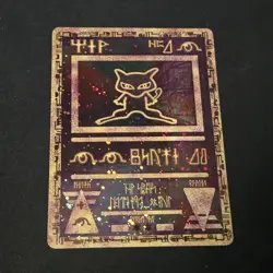Vintage Pokemon Card TCG Ancient Mew 2000 Pokemon Movie Promo Near Mint - Image 1