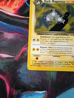 Dark Magneton 28/82 Team Rocket Pokemon TCG Card -M1 - Image 4