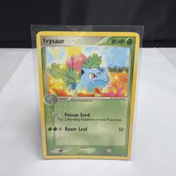Ivysaur 7/17 Pop Series 2 Promo Vintage Pokemon Card MP Moderately Played 2005 - Image 1