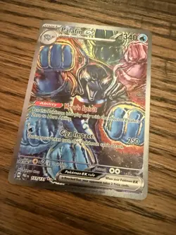 Pokemon Palafin ex 151/131 Prismatic Evolutions Holo HP 340 Card - Image 2